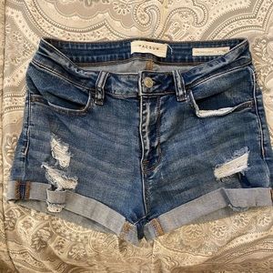 Denim shorts from PacSun